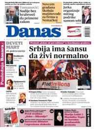 Danas - broj 7831-7832, 9. mar 2019.