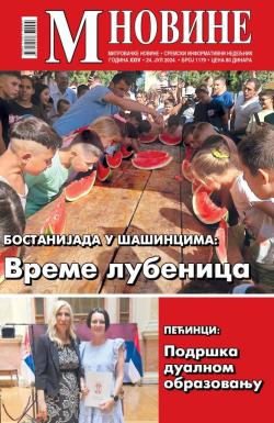 M Novine, Sr. Mitrovica - broj 1179, 24. jul 2024.
