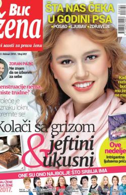 Blic Žena - broj 692, 17. feb 2018.