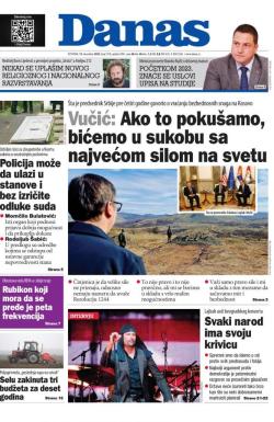 Danas - broj 9178, 15. dec 2022.