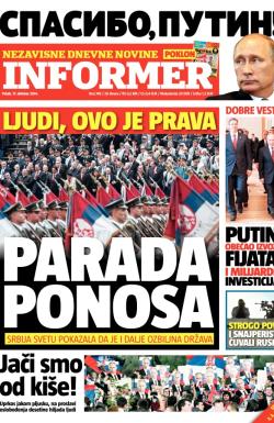 Informer - broj 749, 17. okt 2014.