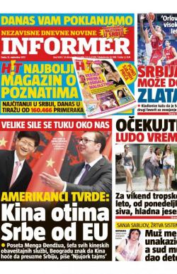 Informer - broj 1639, 13. sep 2017.