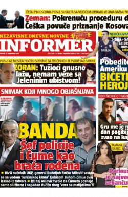 Informer - broj 2249, 12. sep 2019.