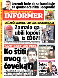 Informer - broj 462, 7. nov 2013.