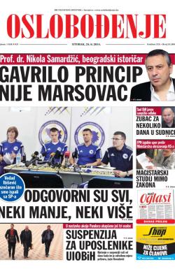 Oslobođenje - broj 24.266, 24. jun 2014.