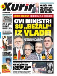 Kurir - broj 186, 11. avg 2014.