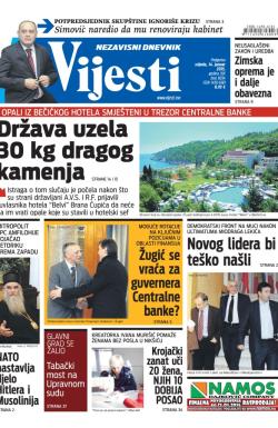 Vijesti - broj 6034, 14. jan 2015.