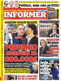 Informer CG - broj 1157, 19. feb 2016.