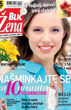 Blic Žena - broj 562, 22. avg 2015.