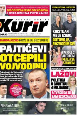 Kurir - broj 610, 16. okt 2015.