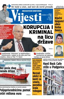 Vijesti - broj 5972, 10. nov 2014.