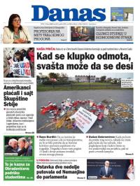 Danas - broj 9833, 7. feb 2025.