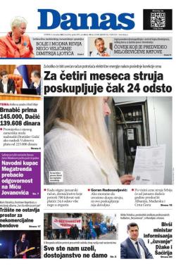 Danas - broj 9166, 1. dec 2022.