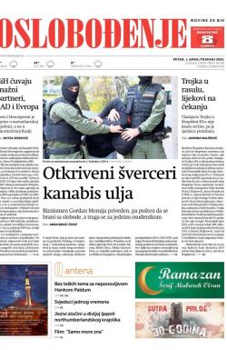Oslobođenje - broj 26955, 1. apr 2022.