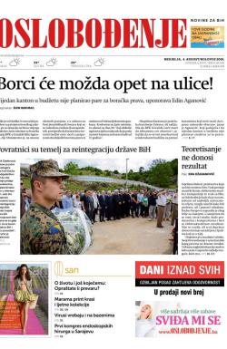 Oslobođenje - broj 26108, 4. avg 2019.