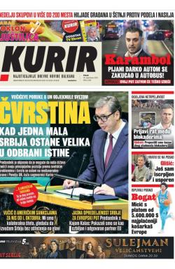 Kurir - broj 4159, 26. sep 2025.