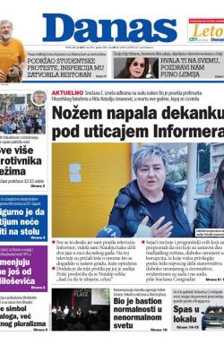Danas - broj 9973, 25. jul 2025.