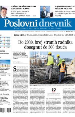 Poslovni Dnevnik - broj 4982, 7. dec 2023.