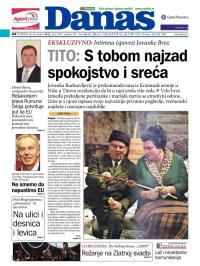 Danas - broj 5547, 6. dec 2012.