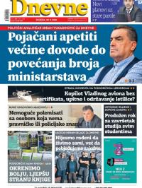 Dnevne novine - broj 3110, 29. sep 2021.