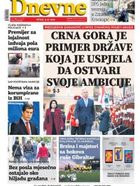 Dnevne novine - broj 3118, 8. okt 2021.