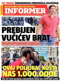 Informer - broj 733, 29. sep 2014.