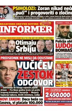 Informer - broj 1653, 29. sep 2017.
