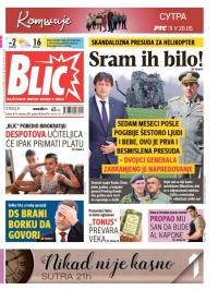 Blic - broj 6716, 24. okt 2015.