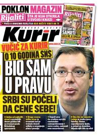 Kurir - broj 1692, 22. okt 2018.