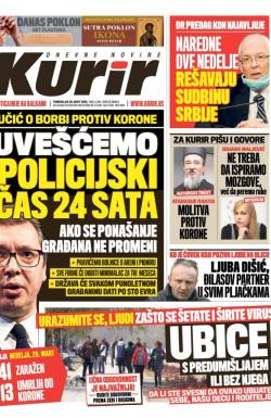 Kurir - broj 2206, 30. mar 2020.