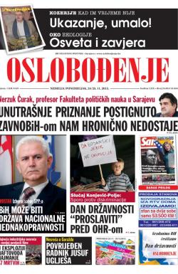 Oslobođenje - broj 24.054/24.055, 25. nov 2013.