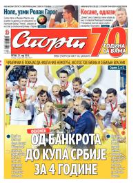 Sport - broj 20.623, 22. maj 2015.