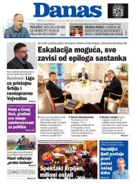 Danas - broj 9157, 21. nov 2022.