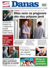 Danas - broj 7983, 8. avg 2019.