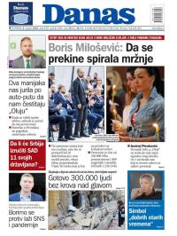 Danas - broj 8347, 6. avg 2020.