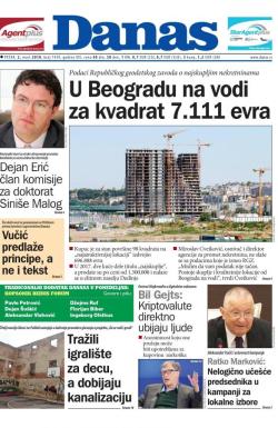 Danas - broj 7459, 2. mar 2018.