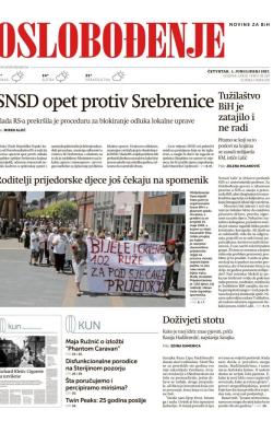 Oslobođenje - broj 25329, 1. jun 2017.