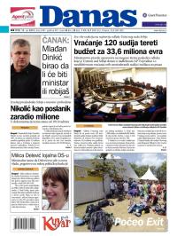 Danas - broj 5401, 13. jul 2012.