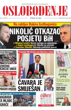 Oslobođenje - broj 24.623, 16. jun 2015.