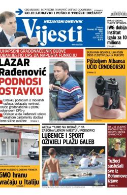 Vijesti - broj 6250, 20. avg 2015.