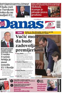 Danas - broj 7320-7321, 14. okt 2017.