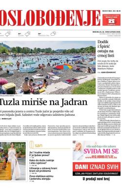 Oslobođenje - broj 26059, 16. jun 2019.