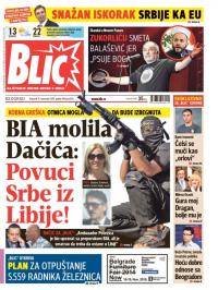 Blic - broj 6734, 11. nov 2015.