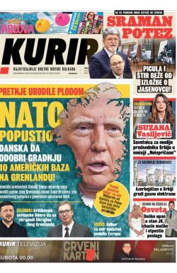 Kurir - broj 4273, 23. jan 2026.