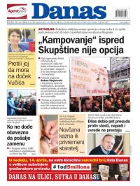 Danas - broj 7863, 10. apr 2019.