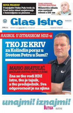 Glas Istre - broj 7, 8. jan 2020.