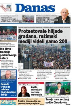Danas - broj 8834, 6. dec 2021.