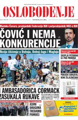 Oslobođenje - broj 24.569, 23. apr 2015.