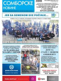 Somborske novine - broj 3458, 2. okt 2020.