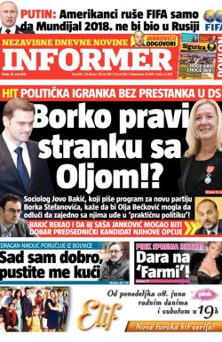 Informer - broj 933, 29. maj 2015.